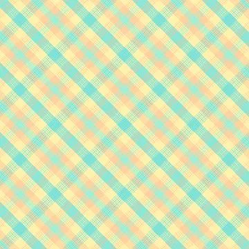 Tartan plaid pattern with texture and summer color. 스톡 일러스트