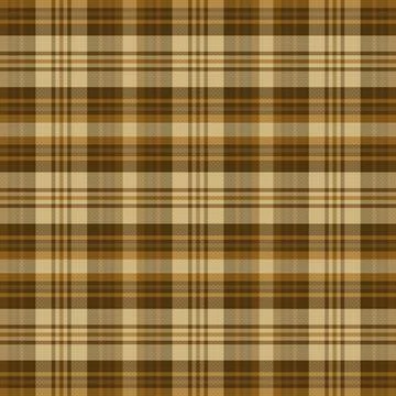 Tartan plaid pattern with texture and coffee color. Stock Illustration