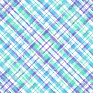 Tartan plaid pattern with texture and retro color. Stock Illustration