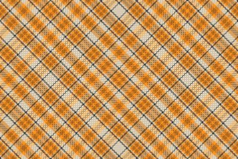 Tartan plaid pattern with texture and summer color. Stock Illustration