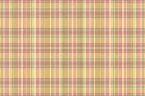 Tartan plaid pattern with texture and summer color. Stock Illustration