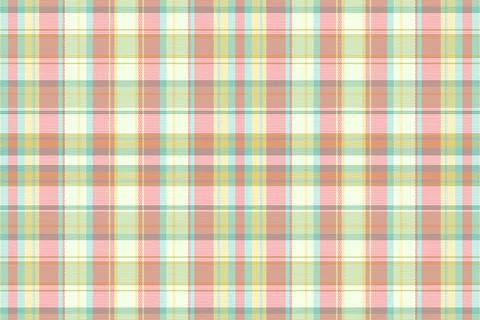 Tartan plaid pattern with texture and summer color. Stock Illustration