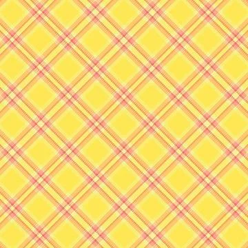 Tartan plaid pattern with texture and warm color. Stock Illustration