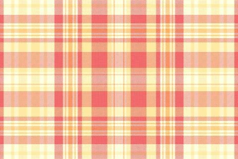 Tartan plaid pattern with texture and warm color. Stock Illustration