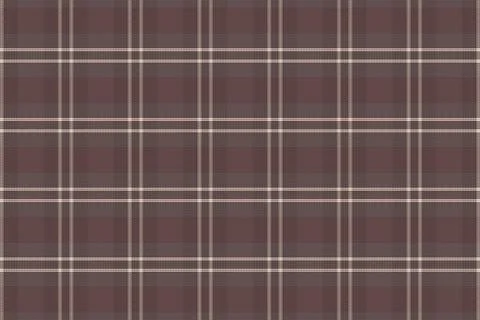 Tartan plaid pattern with texture and coffee color. Illustrazione stock