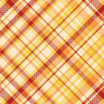 Tartan plaid pattern with texture and summer color. Stock Illustration