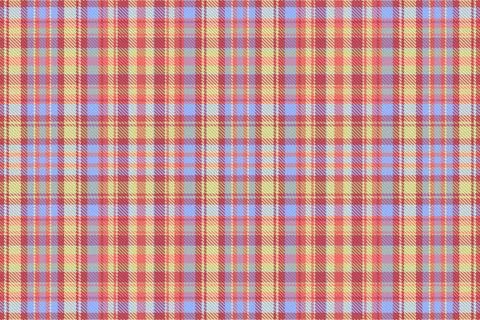 Tartan plaid pattern with texture and summer color. Stock Illustration