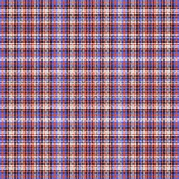 Tartan plaid pattern with texture and retro color. Stock Illustration