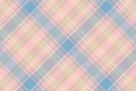 Tartan plaid pattern with texture and summer color. 스톡 일러스트