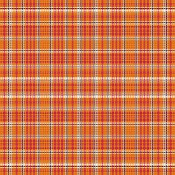 Tartan plaid pattern with texture and warm color. Stock Illustration