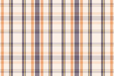 Tartan plaid pattern with texture and warm color. Stock Illustration