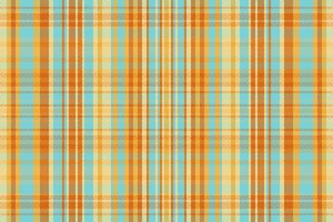 Tartan plaid pattern with texture and summer color. Stock Illustration