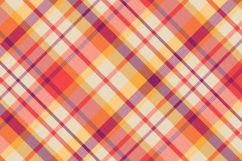 Tartan plaid pattern with texture and summer color. 스톡 일러스트