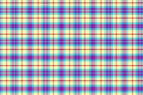Tartan plaid pattern with texture and summer color. Stock Illustration