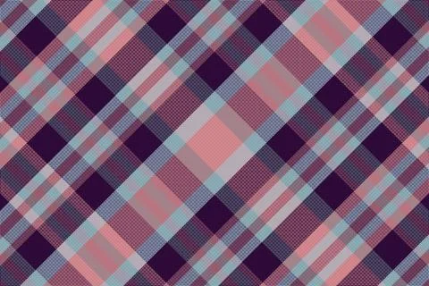 Tartan plaid pattern with texture and retro color. Stock Illustration
