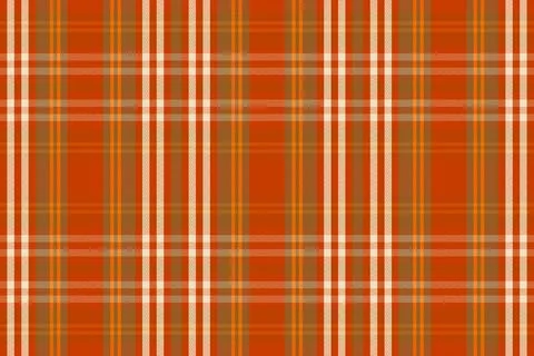 Tartan plaid pattern with texture and warm color. Illustrazione stock