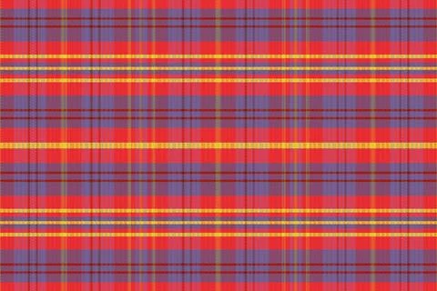 Tartan plaid pattern with texture and summer color. Stock Illustration