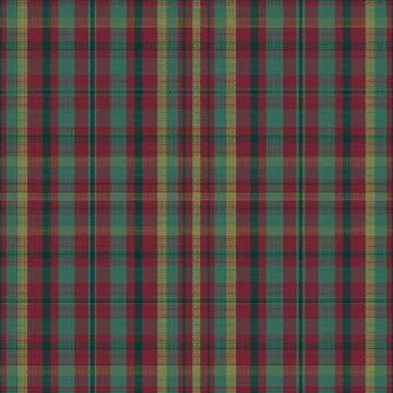 Tartan plaid pattern with texture. Stock Illustration