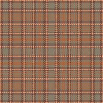 Tartan plaid pattern with texture. Stock Illustration