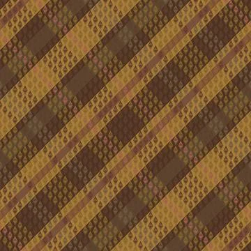 Tartan plaid pattern with texture. Stock Illustration