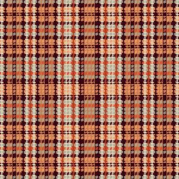 Tartan plaid pattern with texture. Stock Illustration