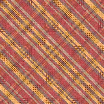 Tartan plaid pattern with texture. Stock Illustration