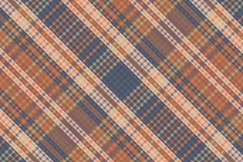 Tartan plaid pattern with texture. Illustrazione stock