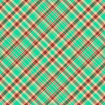 Tartan plaid pattern with texture. Stock Illustration