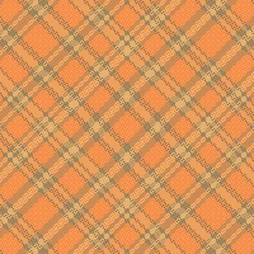 Tartan plaid pattern with texture. Stock Illustration