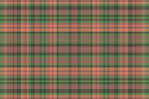 Tartan plaid pattern with texture. Stock Illustration