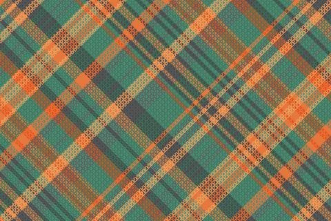 Tartan plaid pattern with texture. Stock Illustration