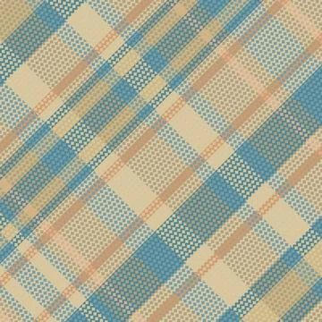 Tartan plaid pattern with texture. Stock Illustration