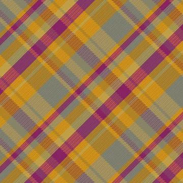 Tartan plaid pattern with texture. Stock Illustration