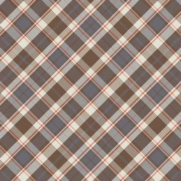 Tartan plaid pattern with texture. Stock Illustration