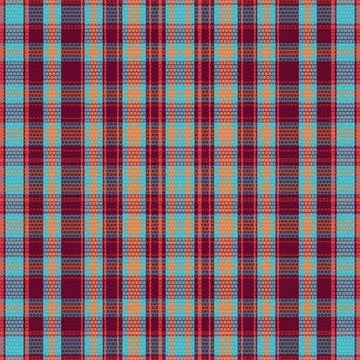 Tartan plaid pattern with texture. Stock Illustration