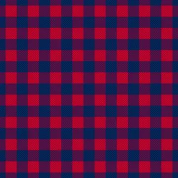 Tartan seamless contrast rectangular texture Stock Illustration