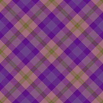 Tartan seamless generated texture Stock Illustration