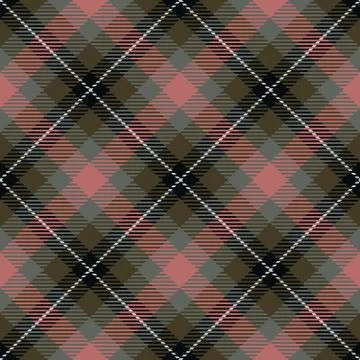 Tartan seamless generated texture Stock Illustration
