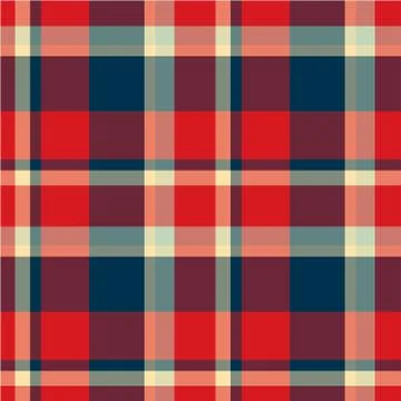 Tartan seamless pattern background Stock Illustration