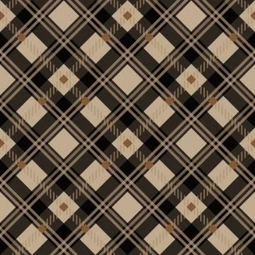 Tartan Seamless Pattern. Trendy Vector Illustration for Wallpapers. Seamless Stock Illustration