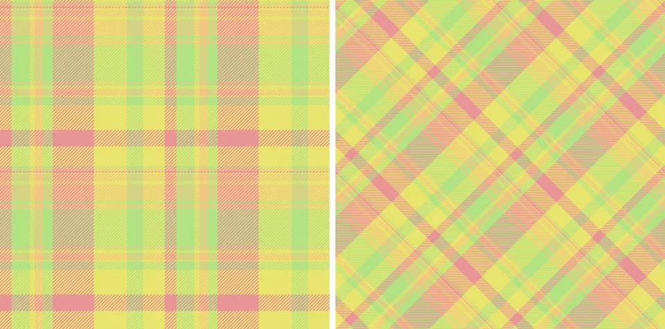 Tartan seamless texture of pattern check vector with a background textile f.. Illustrazione stock