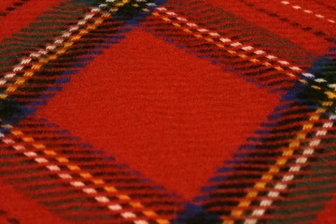 Tartan Square diagonal Stock Photos