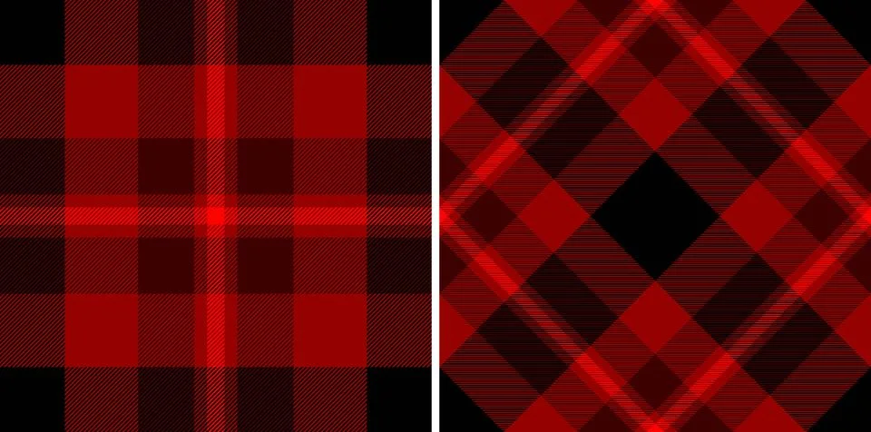 Tartan textile check of pattern vector plaid with a seamless texture backgr.. Stock Illustration
