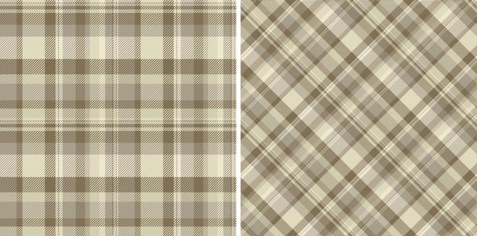 Tartan texture fabric of vector background pattern with a seamless check te.. Stockillustratie