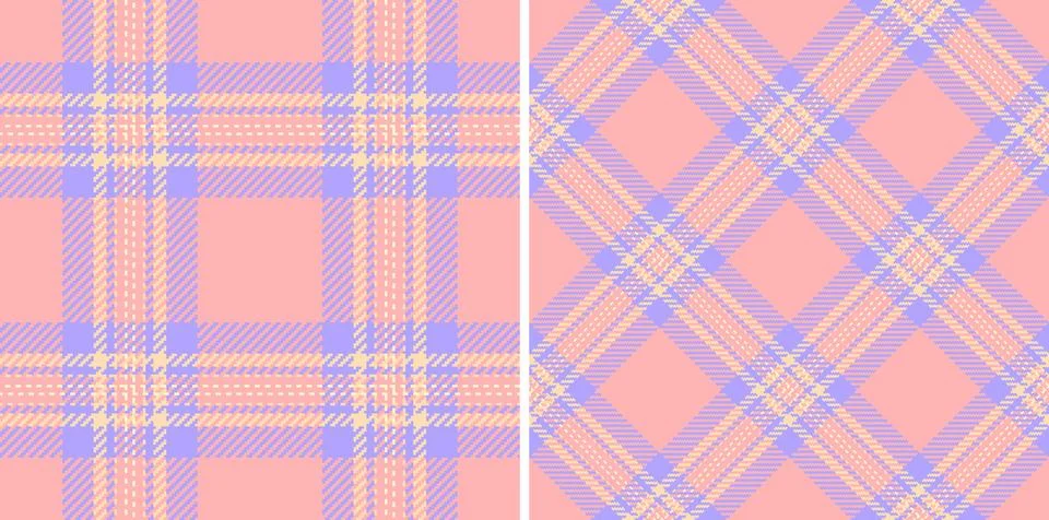 Tartan texture pattern of check seamless plaid with a vector textile backgr.. Stock Illustration