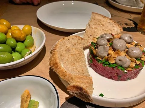 Tartare Foto stock