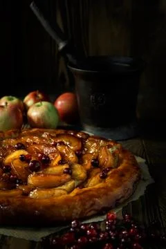 Tarte tatin Stock Photos
