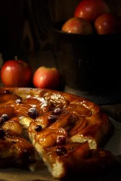Tarte tatin Stock Photos