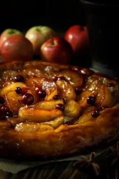 Tarte tatin Stock Photos