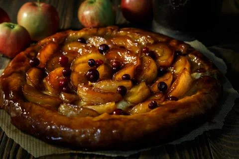 Tarte tatin Stock Photos